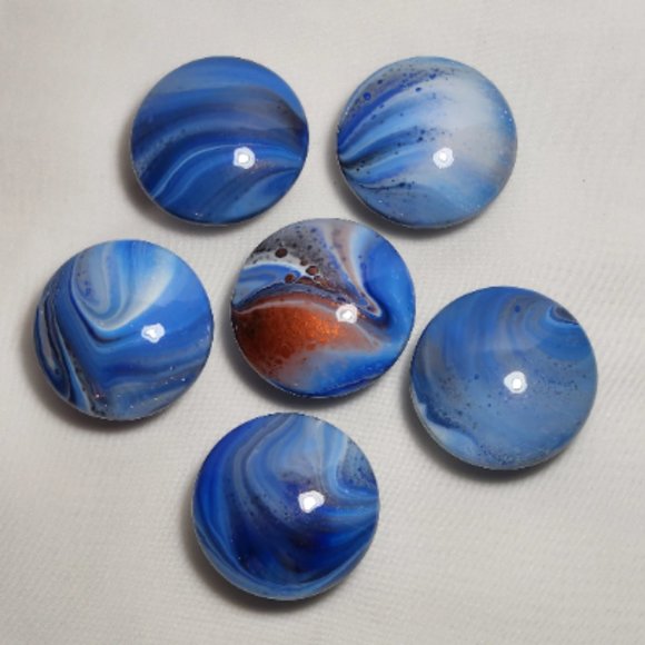 Hand Crafted Cabinet Door Knobs Hand Painted Wooden Resin Kitchen Nursery Deco